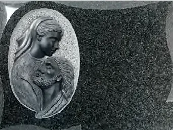 Lápida negra marmoles cardona